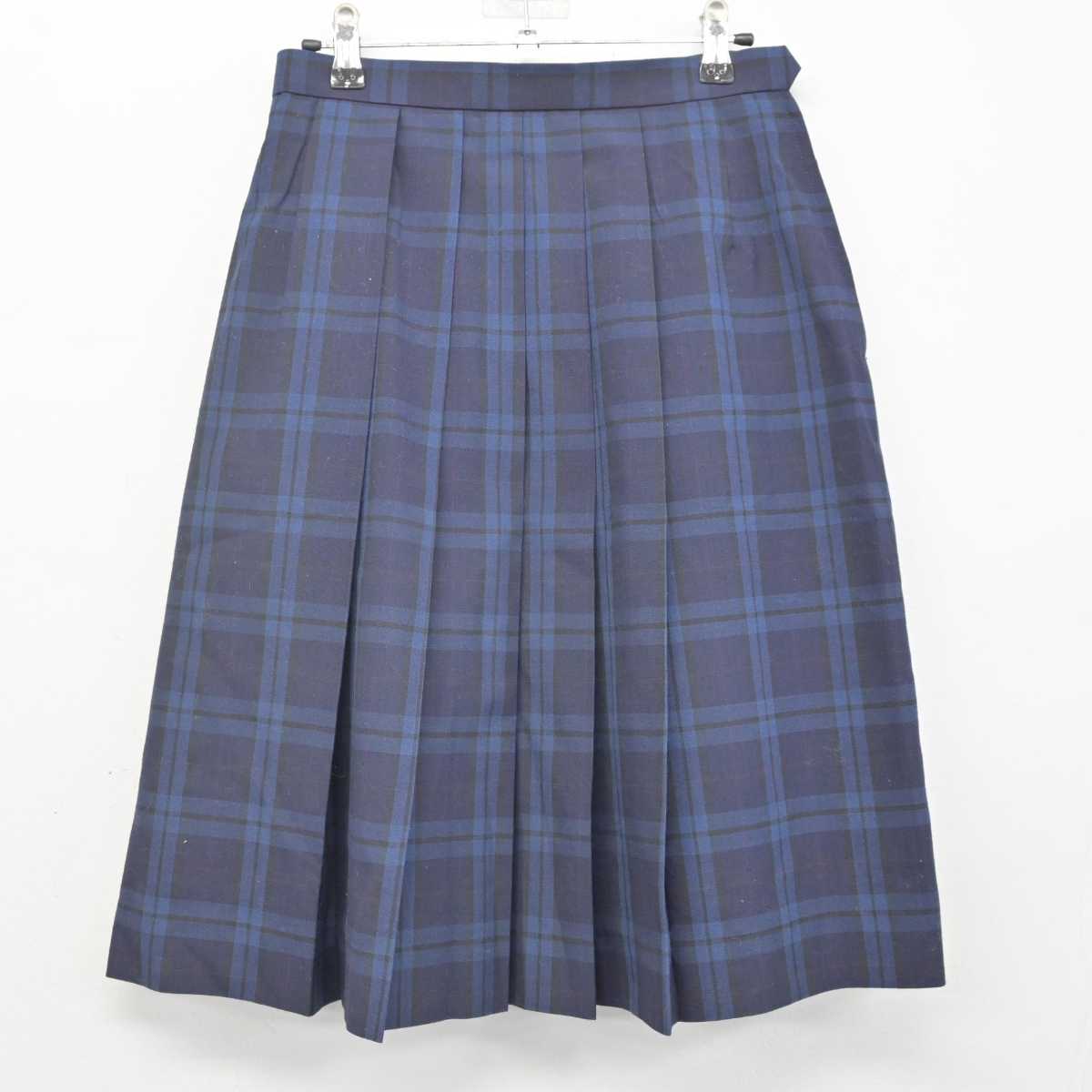 【中古】静岡県 加藤学園高等学校 女子制服 3点 (シャツ・スカート) sf072612