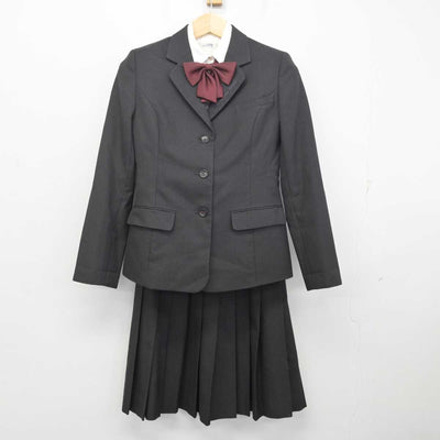 【中古】東京都 潤徳女子高等学校 女子制服 5点 (ブレザー・ニット・シャツ・スカート) sf072628