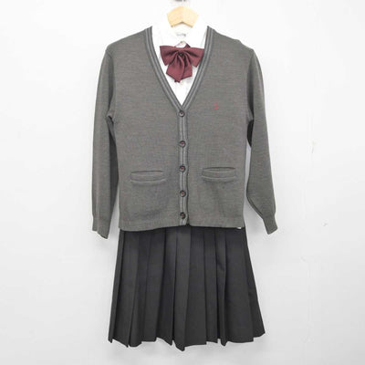 【中古】東京都 潤徳女子高等学校 女子制服 5点 (ブレザー・ニット・シャツ・スカート) sf072628