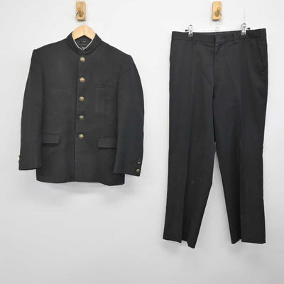 【中古】愛知県 西尾市立一色中学校 男子制服 2点 (学ラン・ズボン) sf072630