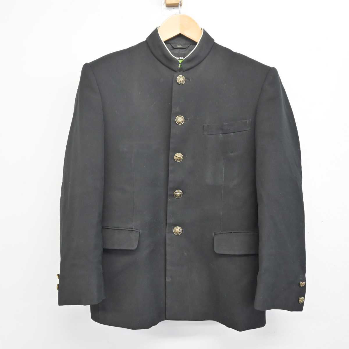 【中古】愛知県 西尾市立一色中学校 男子制服 2点 (学ラン・ズボン) sf072630