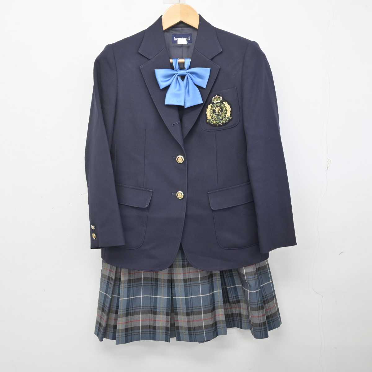 【中古】東京都 国士舘高等学校 女子制服 3点 (ブレザー・スカート) sf072643