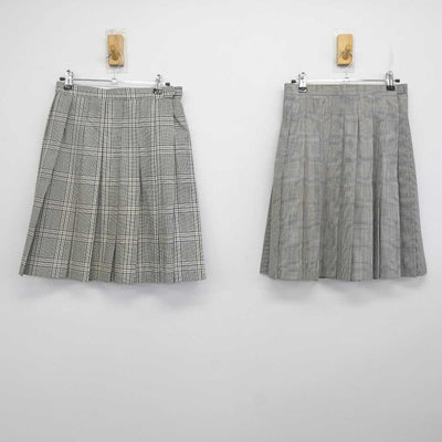 【中古】東京都 国士舘高等学校 女子制服 3点 (スカート・スカート) sf072644