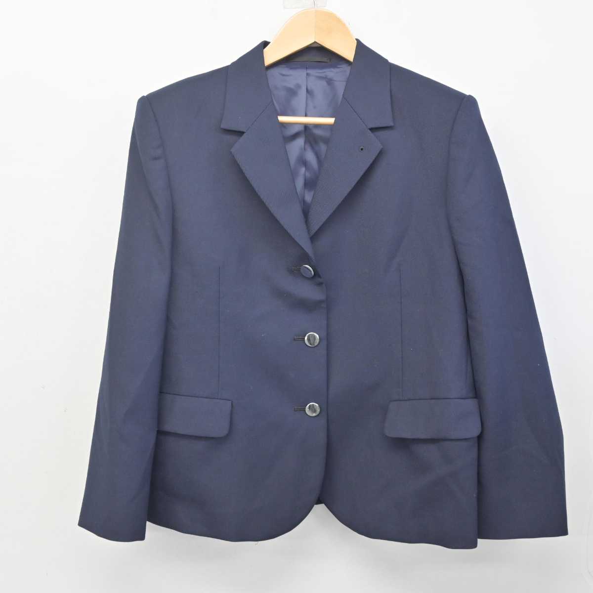 【中古】神奈川県 横浜市立東高等学校 女子制服 3点 (ブレザー・スカート・スカート) sf072650