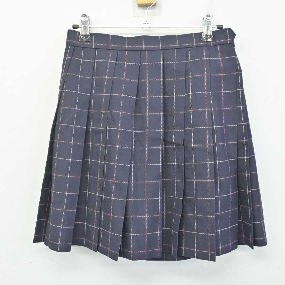 【中古】千葉県 横芝敬愛高等学校 女子制服 4点 (ブレザー・シャツ・スカート) sf072651