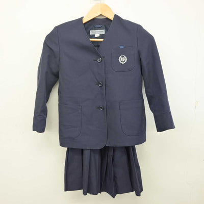 【中古】大阪府 堺市立榎小学校 女子制服 3点 (ブレザー・ブレザー・スカート) sf072667