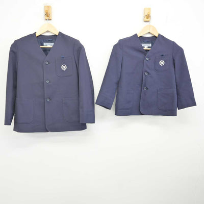 【中古】大阪府 堺市立榎小学校 男子制服 3点 (ブレザー・ブレザー・ズボン) sf072668