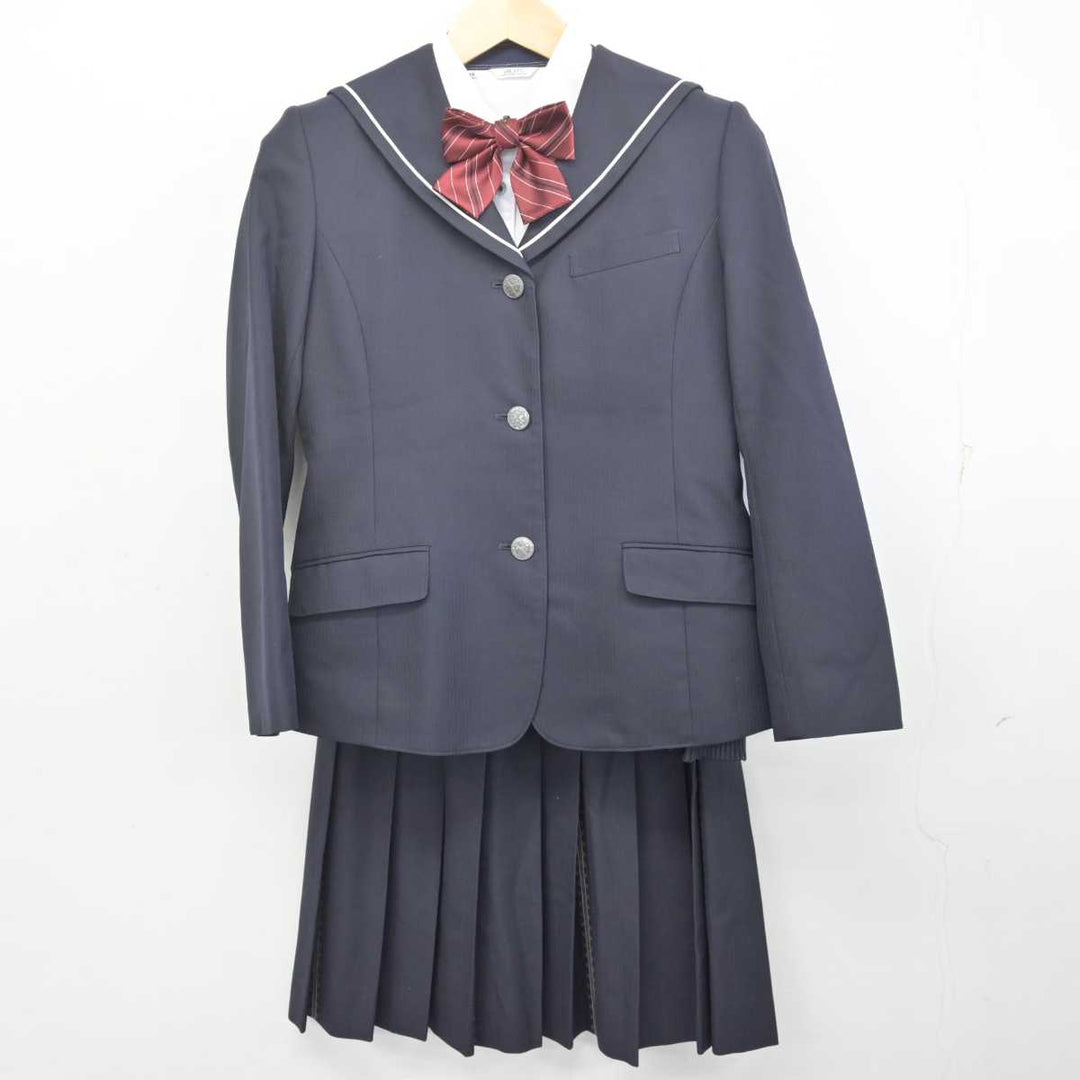 中古】北海道 札幌白石高等学校 女子制服 5点 (ブレザー・ニット・シャツ・スカート) sf072671 | 中古制服通販パレイド