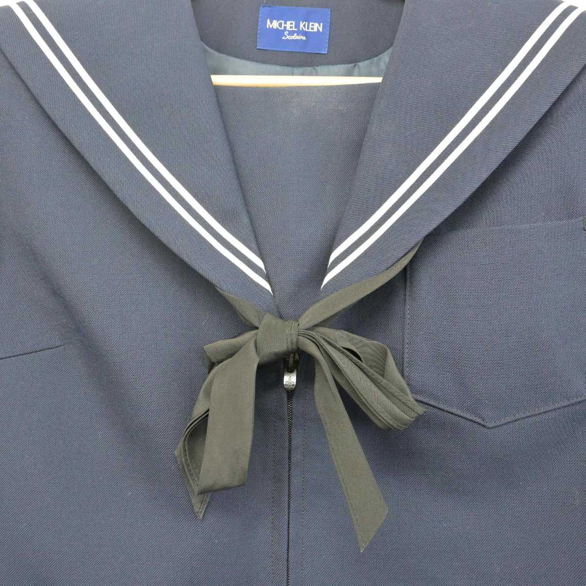 【中古】愛知県 甲山中学校 女子制服 4点 (セーラー服・スカート) sf072674