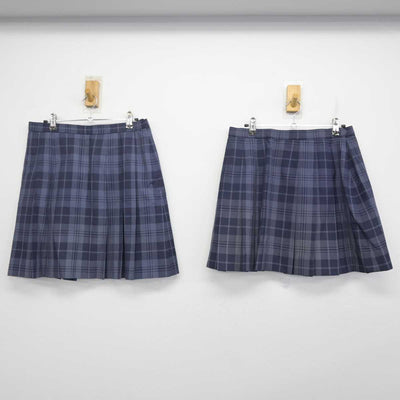 【中古】神奈川県 橘高等学校 女子制服 4点 (ブレザー・ベスト・スカート・スカート) sf072676