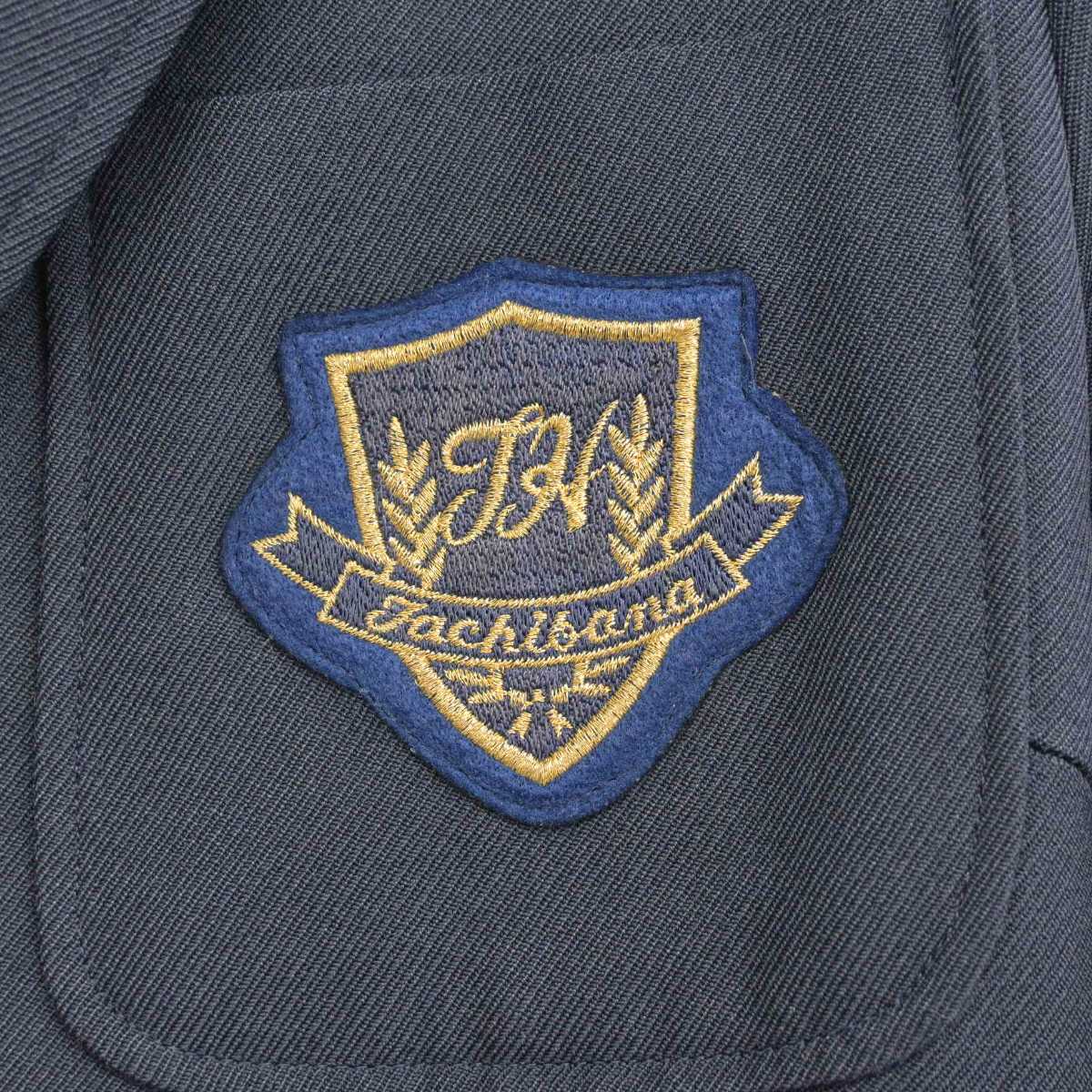 【中古】神奈川県 橘高等学校 女子制服 4点 (ブレザー・ベスト・スカート・スカート) sf072676