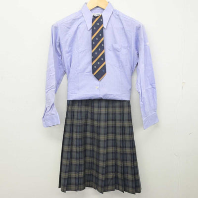 【中古】東京都 東海大学付属高輪台高等学校 女子制服 4点 (ニット・シャツ・スカート) sf072682