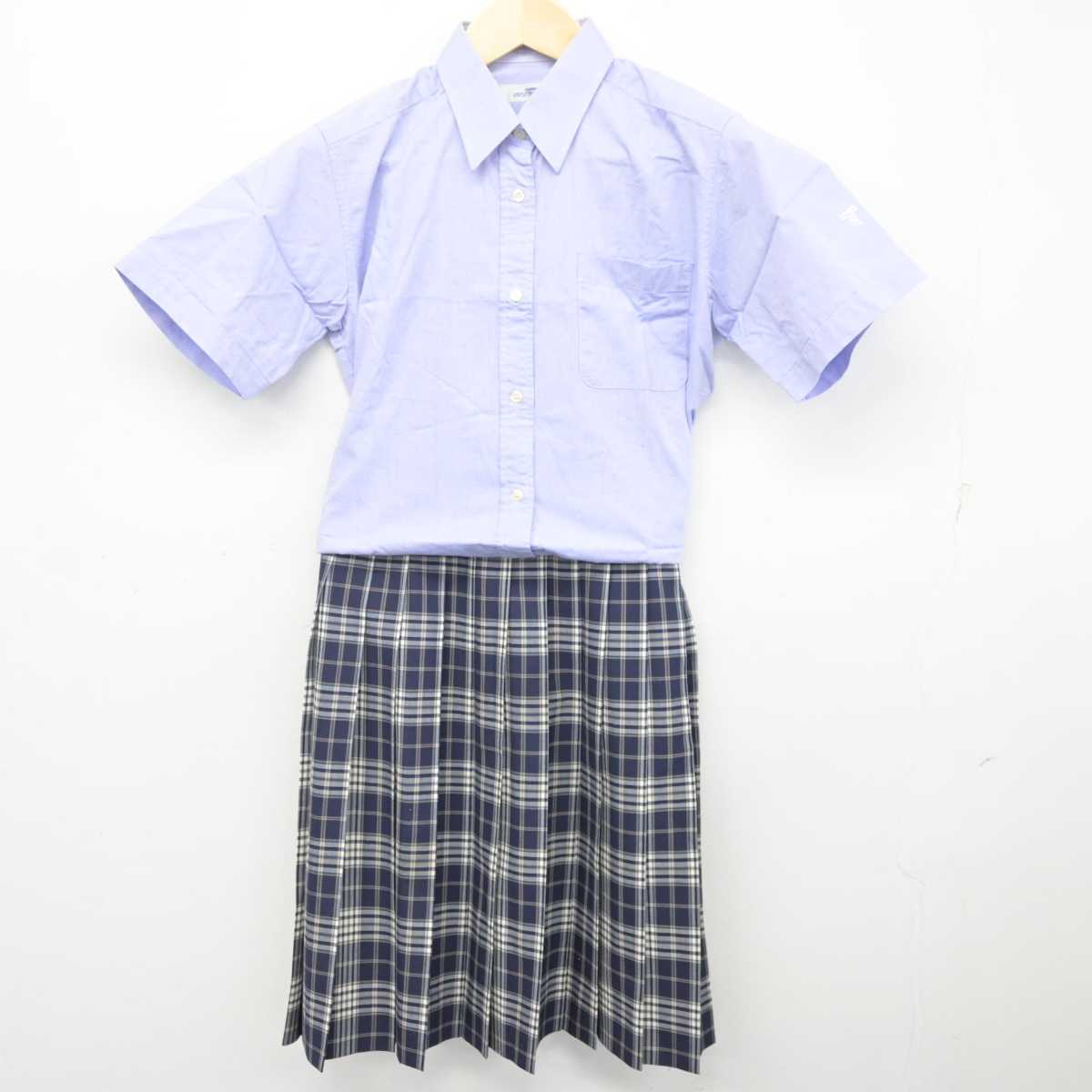 【中古】東京都 東海大学付属高輪台高等学校 女子制服 2点 (シャツ・スカート) sf072684