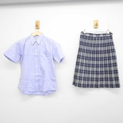 【中古】東京都 東海大学付属高輪台高等学校 女子制服 2点 (シャツ・スカート) sf072684