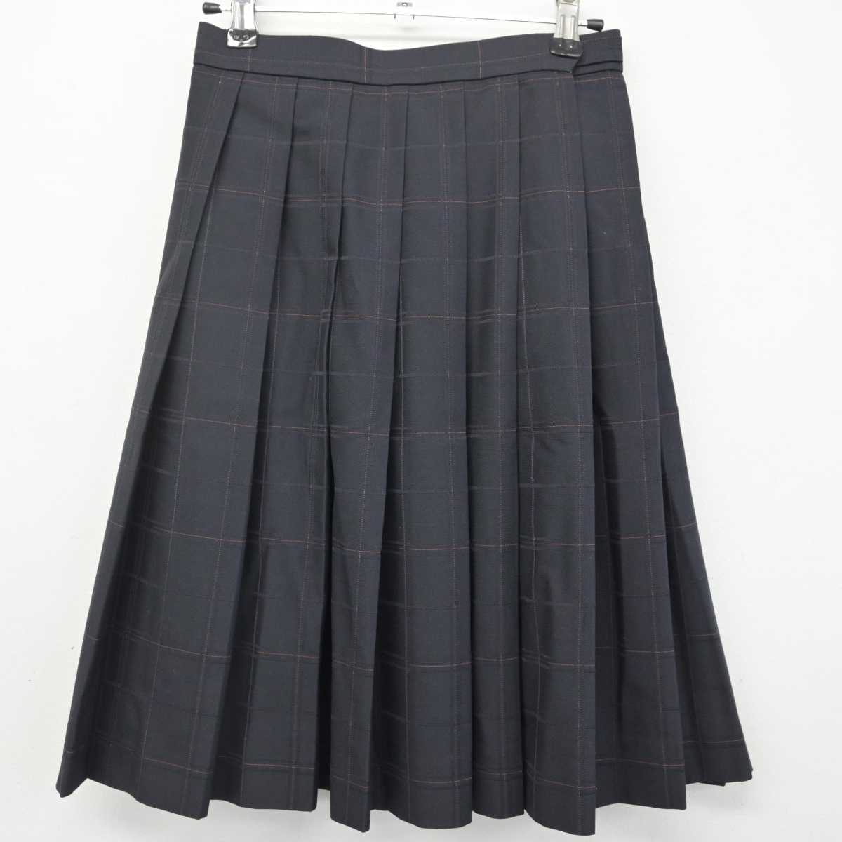 【中古】大阪府 鶴見商業高等学校 女子制服 3点 (ブレザー・スカート) sf072690