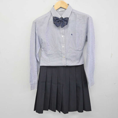 【中古】神奈川県 横浜清風高等学校 女子制服 5点 (ブレザー・シャツ・スカート) sf072702