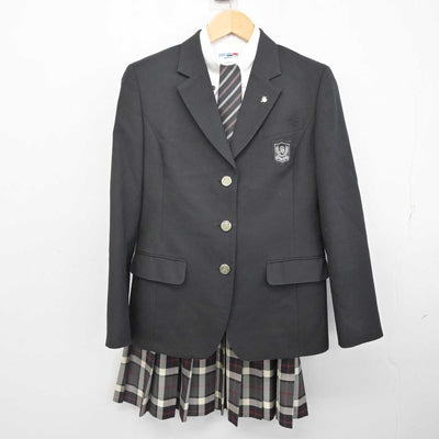 【中古】埼玉県 埼玉平成高等学校 女子制服 5点 (ブレザー・シャツ・スカート) sf072705