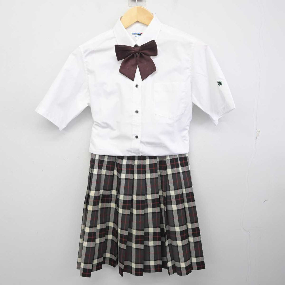 【中古】埼玉県 埼玉平成高等学校 女子制服 4点 (ニットベスト・シャツ・スカート) sf072707 | 中古制服通販パレイド