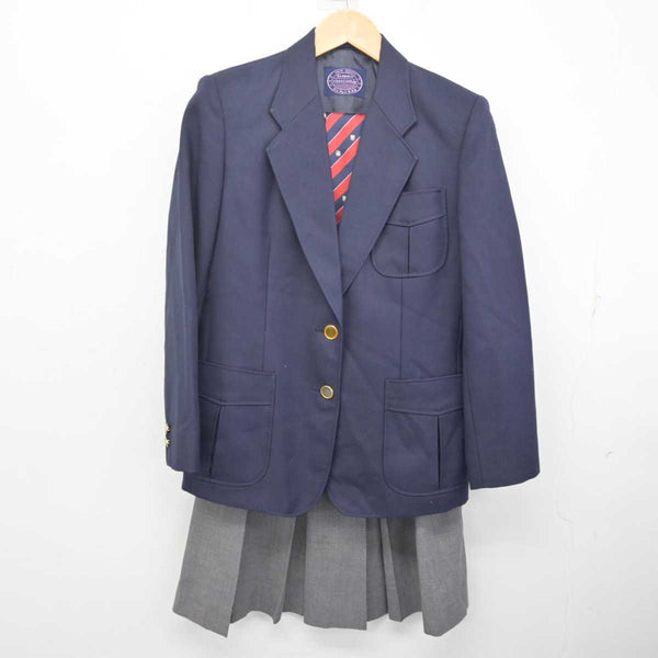 U594/S1129(中古)大阪府 柴島高校 女子制服9点 /L/W66/W69