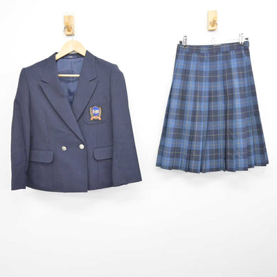 【中古】大阪府 四條畷南中学校 女子制服 2点 (ブレザー・スカート) sf072713