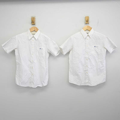 【中古】大阪府 岬高等学校 女子制服 3点 (シャツ・スカート) sf072719