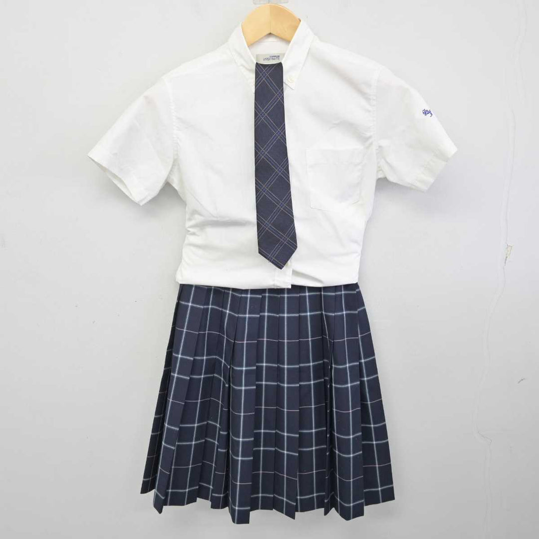 【中古】埼玉県 東京成徳大学深谷高等学校 女子制服 3点 (シャツ・スカート) sf072721 | 中古制服通販パレイド