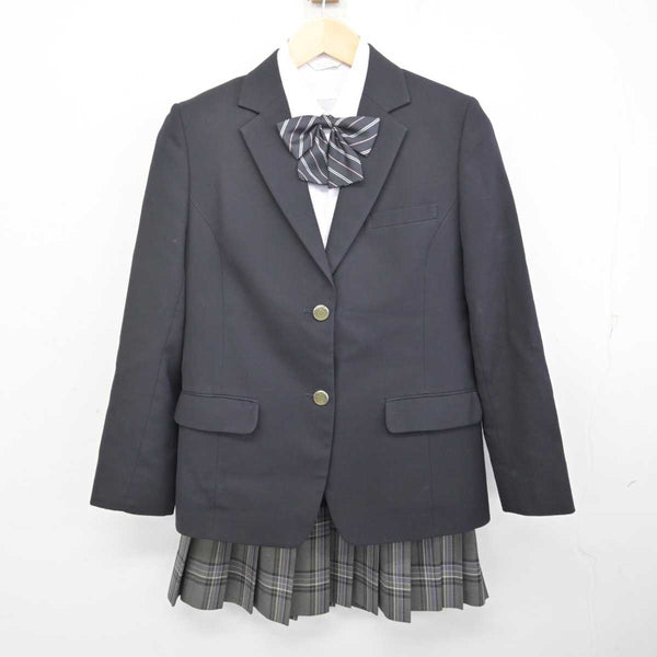 【中古】東京都 向丘高等学校 女子制服 4点 (ブレザー・シャツ・スカート) sf072724