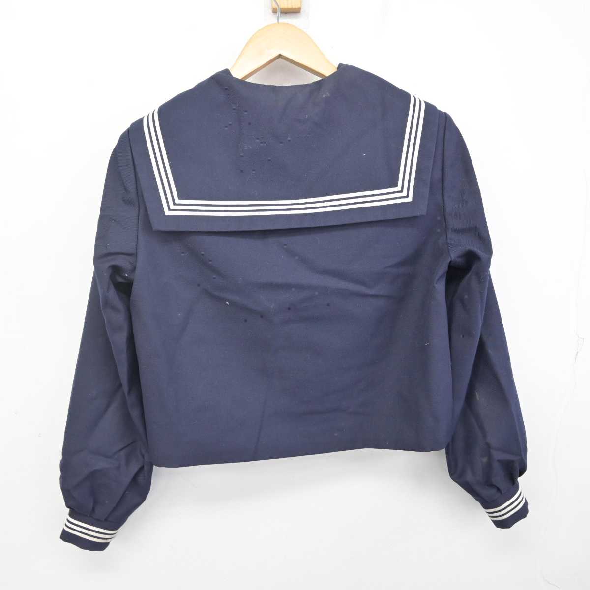 【中古】鳥取県 鳥取市立南中学校 女子制服 2点 (セーラー服・ベスト) sf072734