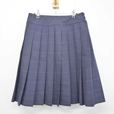 【中古】北海道 篠路中学校 女子制服 4点 (ブレザー・ニット・スカート) sf072741