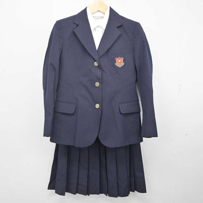 【中古】埼玉県 春日部共栄中学高等学校 女子制服 4点 (ブレザー・シャツ・スカート) sf072745