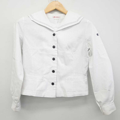 【中古】大分県 楊志館高等学校 女子制服 3点 (セーラー服・スカート) sf072753