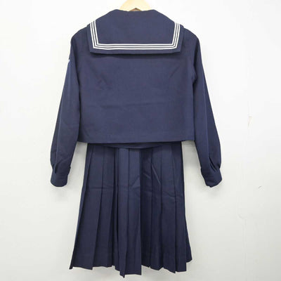 【中古】大分県 大分上野丘高等学校 女子制服 5点 (セーラー服・ニット・スカート) sf072759