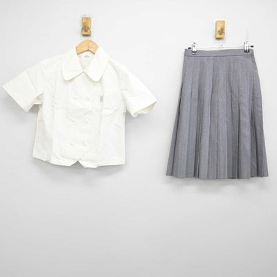 【中古】佐賀県 有田工業高等学校 女子制服 3点 (シャツ・スカート) sf072764