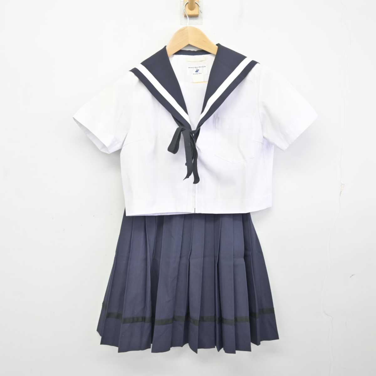 【中古】愛知県 明和高等学校 女子制服 4点 (セーラー服・スカート) sf072782