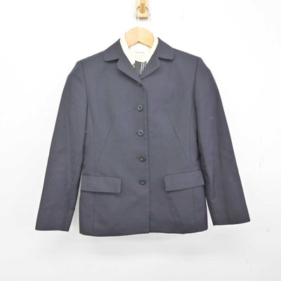 【中古】群馬県 沼田高等学校 女子制服 3点 (ブレザー・シャツ) sf072786