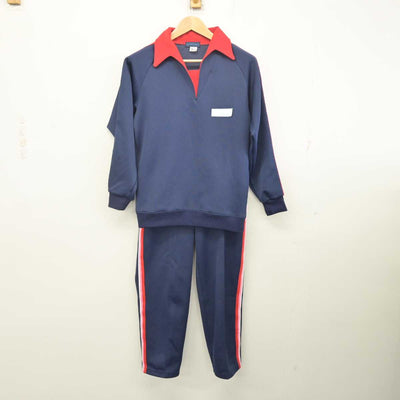 【中古】東京都 八王子市立横山中学校 女子制服 2点 (ジャージ 上・ジャージ 下) sf072793