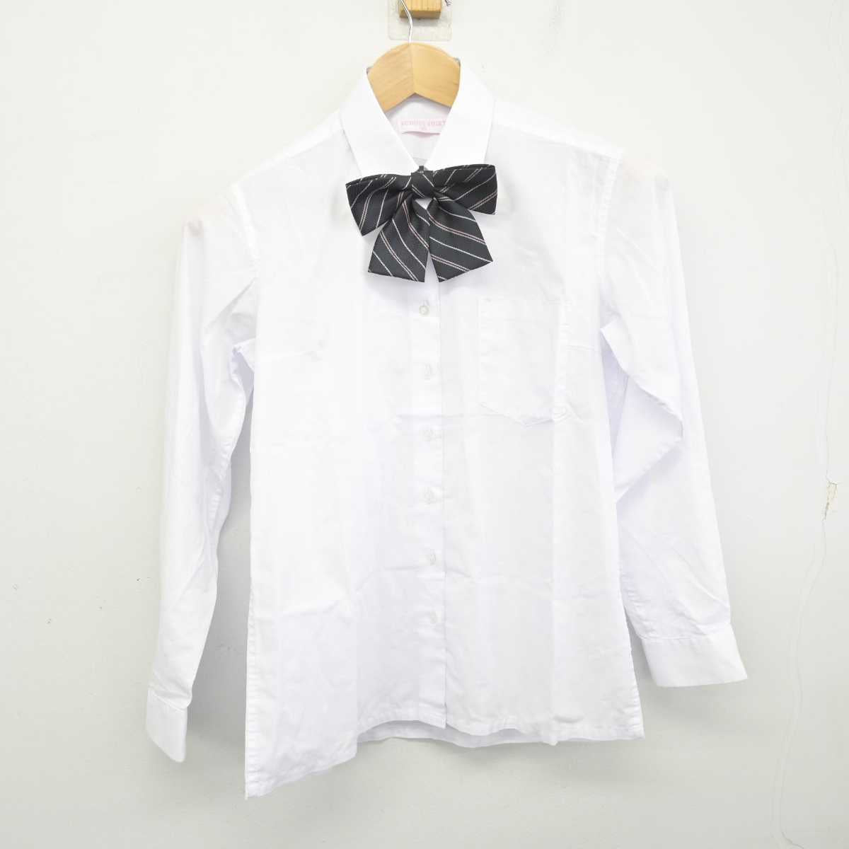 【中古】東京都 八王子市立横山中学校 女子制服 4点 (ブレザー・シャツ・スカート) sf072795