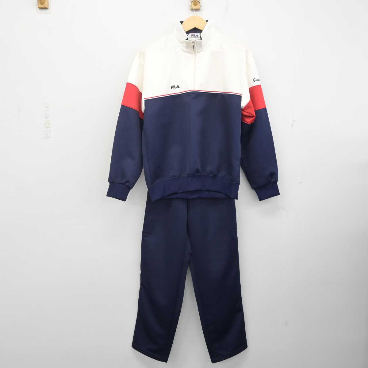 【中古】愛知県 椙山女学園高等学校 女子制服 2点 (ジャージ 上・ジャージ 下) sf072825