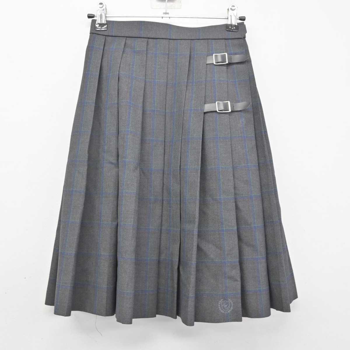 【中古】東京都 東京農業大学第一高等学校 女子制服 5点 (ブレザー・シャツ・スカート) sf072830