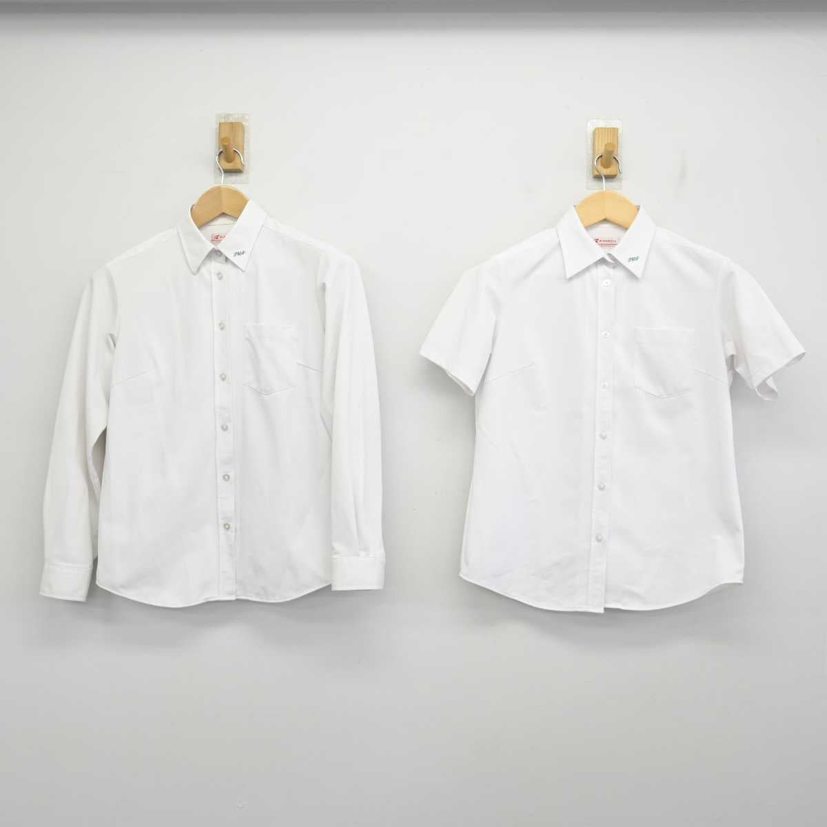 【中古】東京都 東京農業大学第一高等学校 女子制服 2点 (シャツ・シャツ) sf072832