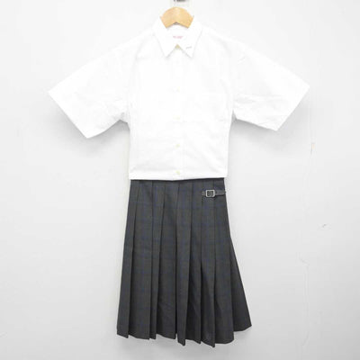 【中古】東京都 東京農業大学第一高等学校 女子制服 2点 (シャツ・スカート) sf072834