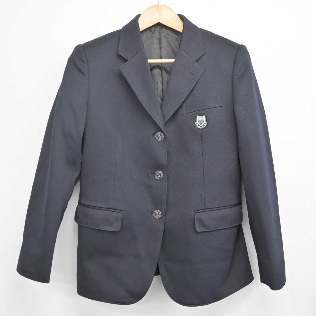 【中古】北海道 札幌新陽高等学校 女子制服 4点 (ブレザー・シャツ・スカート) sf072839