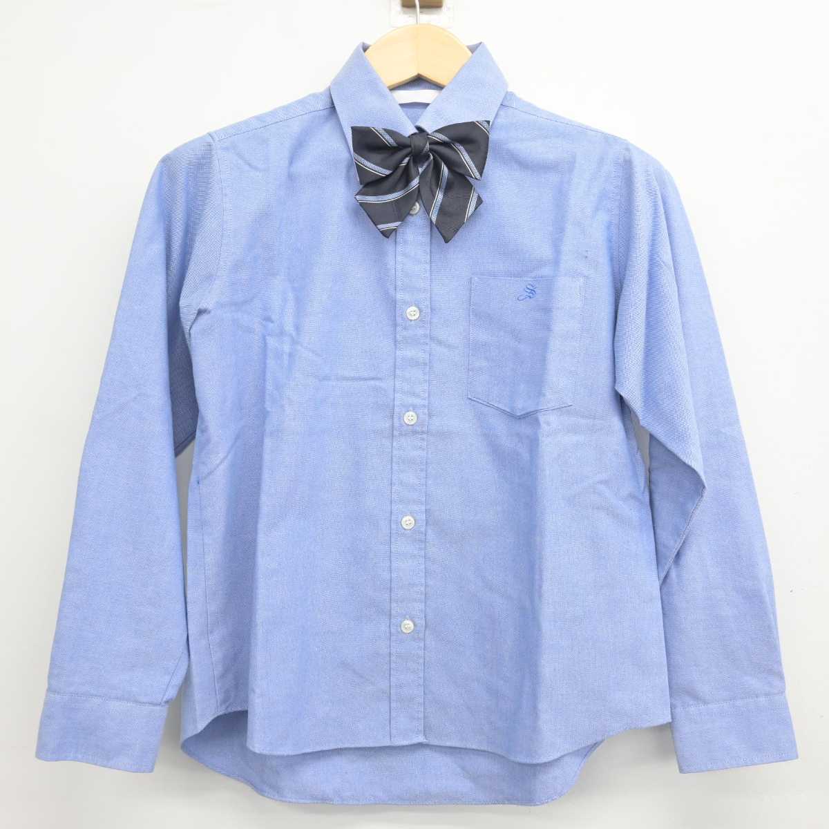 【中古】北海道 札幌新陽高等学校 女子制服 4点 (ブレザー・シャツ・スカート) sf072839