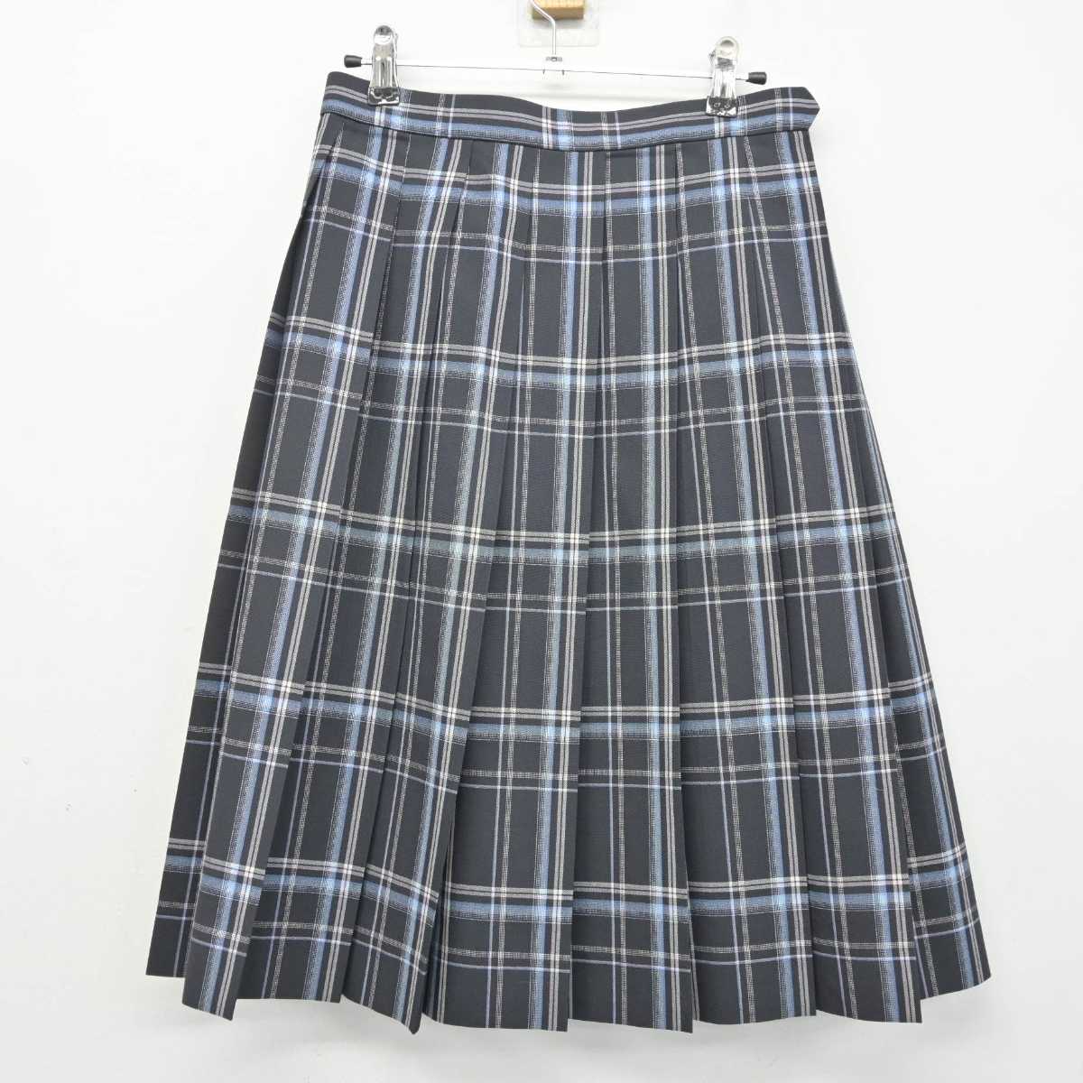 【中古】鹿児島県 鹿屋女子高等学校 女子制服 3点 (シャツ・スカート) sf072845