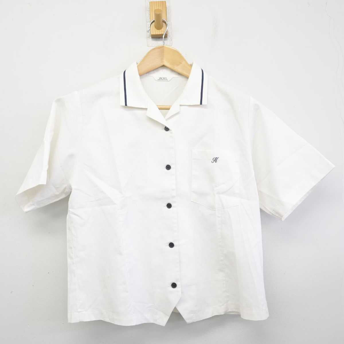 【中古】東京都 駒沢大学高等学校 女子制服 2点 (シャツ) sf072857