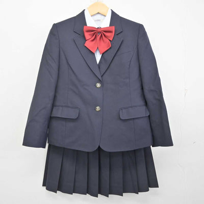 【中古】埼玉県 浦和実業学園高等学校 女子制服 6点 (ブレザー・ベスト・シャツ・スカート) sf072860