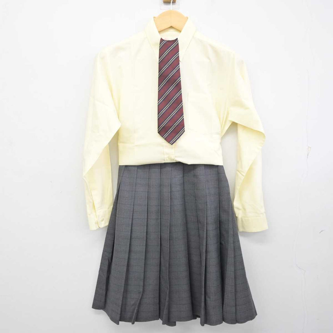 【中古】大阪府 大阪府立槻の木高等学校 女子制服 3点 (シャツ・スカート) sf072867 | 中古制服通販パレイド