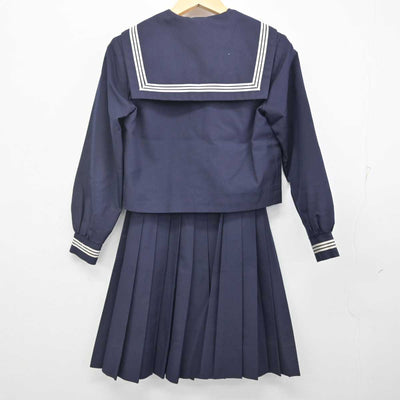 【中古】大阪府 茨木市立養精中学校 女子制服 3点 (セーラー服・スカート) sf072870