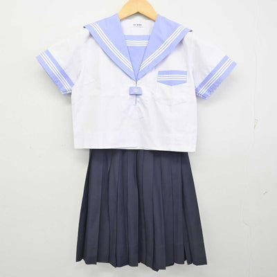 【中古】大阪府 茨木市立養精中学校 女子制服 3点 (セーラー服・スカート) sf072871