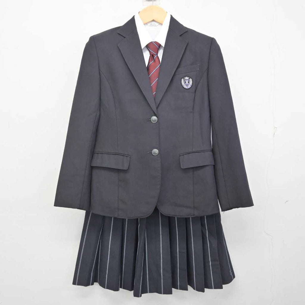 【中古】広島県 如水館高等学校 女子制服 4点 (ブレザー・シャツ・スカート) sf072873 | 中古制服通販パレイド